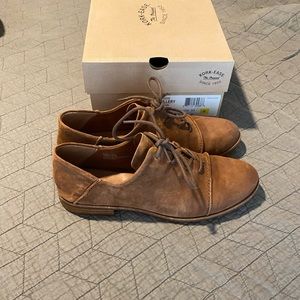 ✨ Kork-Ease Tillery genuine suede leather lace up oxfords